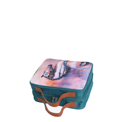 MW1022-921 Montana West Horse Print Travel Organizer Case (Multi-Purpose Storage) With Hanging Hook