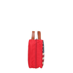 MW933-921 Montana West American Pride CanvasTravel Organizer Case (Multi-Purpose Storage) With Hanging Hook