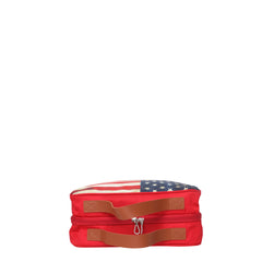 MW933-921 Montana West American Pride CanvasTravel Organizer Case (Multi-Purpose Storage) With Hanging Hook