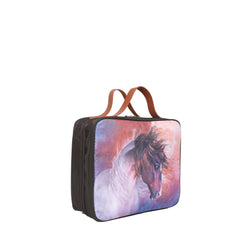 MW1021-921 Montana West Horse Print Travel Organizer Case (Multi-Purpose Storage) With Hanging Hook