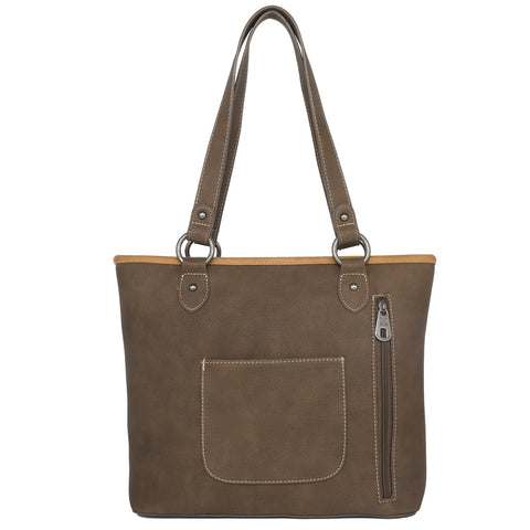 MW1113G-8317 Montana West Concho Collection Concealed Carry Tote
