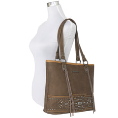 MW1113G-8317 Montana West Concho Collection Concealed Carry Tote