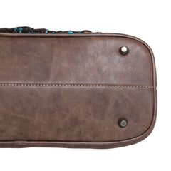 TR117G-8317 Trinity Ranch Hair-On Leather Collection Concealed Carry Wide Tote