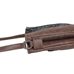 TR134G-9360 Trinity Ranch Hair On Cowhide Buckle Collection Concealed Carry Crossbody