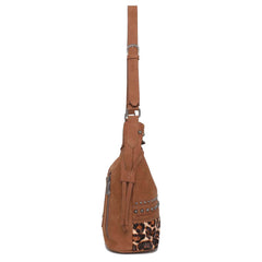 TR142G-918 Trinity Ranch Hair-On Cowhide Collection Concealed Carry Hobo