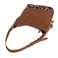 TR142G-918 Trinity Ranch Hair-On Cowhide Collection Concealed Carry Hobo