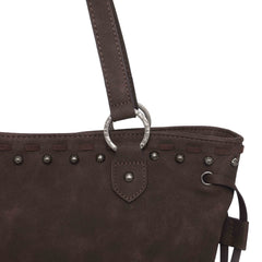 TR142G-8317 Trinity Ranch Hair-On Cowhide Collection Concealed Carry Tote