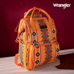 Wrangler Allover Aztec Dual Sided Backpack - Montana West World