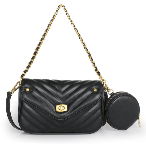 MWC2-062 Montana West Fashion Shoulder Bag with Small Pouch