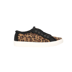 900-S002 Montana West Leopard Hair-On Canvas Shoes - By Case (12 Paris/Case)