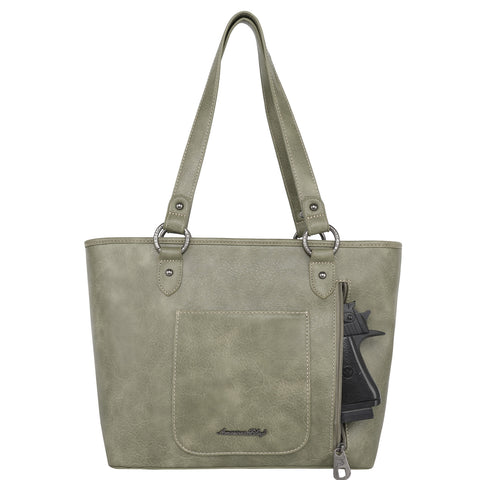 ABT-G1001WGN-SET  American Bling Concealed Carry Tote and Touch Screen Wallet Set
