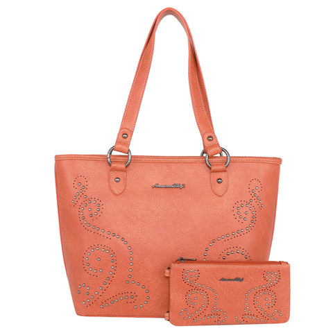 ABT-G1006WOR-SET American Bling Concealed Carry Tote and Wallet Set