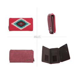 MW1069-W010 Montana West Aztec Collection Wallet