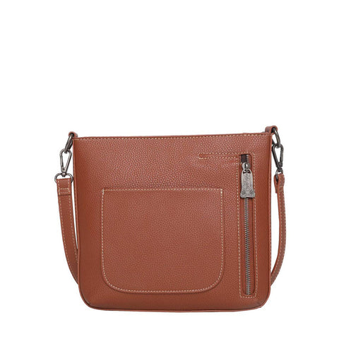 TR135G-9360 Trinity Ranch Hair-On Cowhide Collection Concealed Carry Crossbody Bag