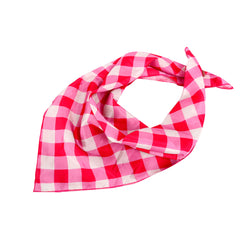 BDN11  Montana West Checkered Bandana - Assorted Colors (12 PCS)