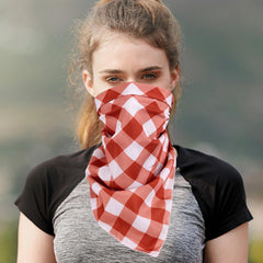BDN11  Montana West Checkered Bandana - Assorted Colors (12 PCS)