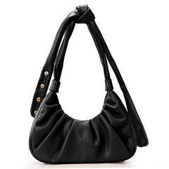 MC-1010 Milan Chiva Ruched Hobo/Shoulder Bag