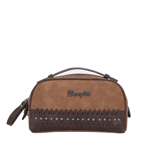 WG28-190 Wrangler Whipstitch and Studs Carry Western Handbag（Wrangler by Montana West）