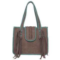 MW1057G-8317 Montana West Fringe Collection Concealed Carry Tote