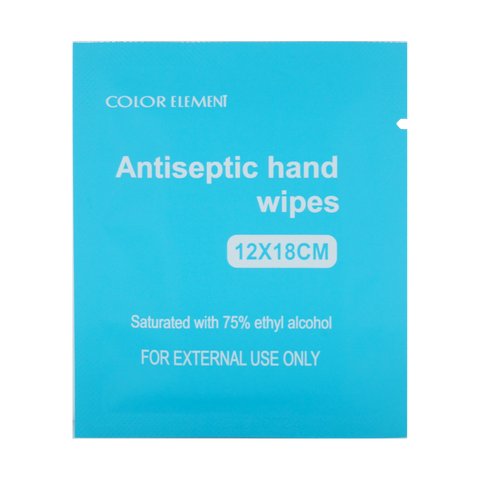 WP60  Individuaal Wrapped Antibacterial Wipes 75% Alcohol (60 Count)/Box
