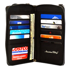 PHD-109 American Bling Embroidered Collection Phone Wallet/Crossbody