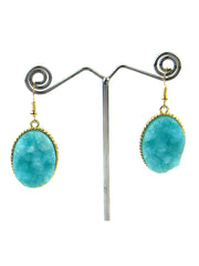 ER170520-01     Druzy Stone Earring