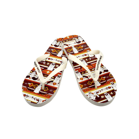 FF-2005 Montana West Steer Head Collection Men's Flip Flops BY CASE (24PCS)