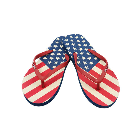 FF-8001 Montana West American Pride Collection Women's Thin Flip Flops BY CASE (24PCS)