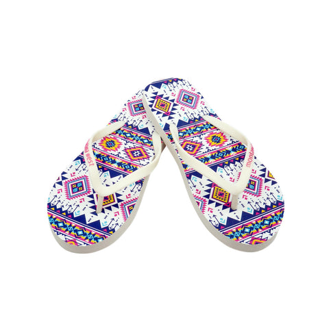 FF-8007 Montana West Aztec Collection Women's Flip Flops BY CASE (24PCS)