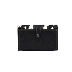 FIO-004 Montana West Hair-On Cowhide Collection Wallet/Crossbody