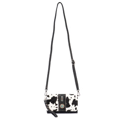 FIO-004 Montana West Hair-On Cowhide Collection Wallet/Crossbody