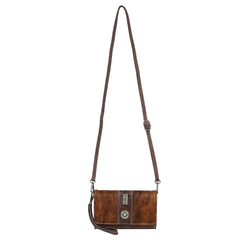 FIO-004 Montana West Hair-On Cowhide Collection Wallet/Crossbody