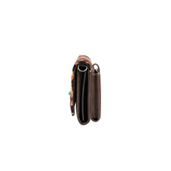 FIO-004 Montana West Hair-On Cowhide Collection Wallet/Crossbody