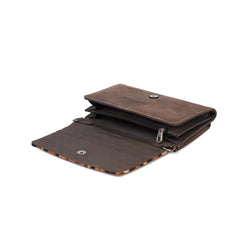 FIO-004 Montana West Hair-On Cowhide Collection Wallet/Crossbody