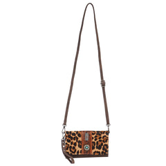FIO-004 Montana West Hair-On Cowhide Collection Wallet/Crossbody