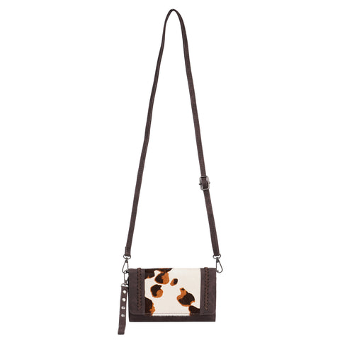 FIO-005 Montana West Hair-On Cowhide Collection Wallet/Crossbody