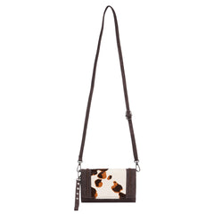 FIO-005 Montana West Hair-On Cowhide Collection Wallet/Crossbody