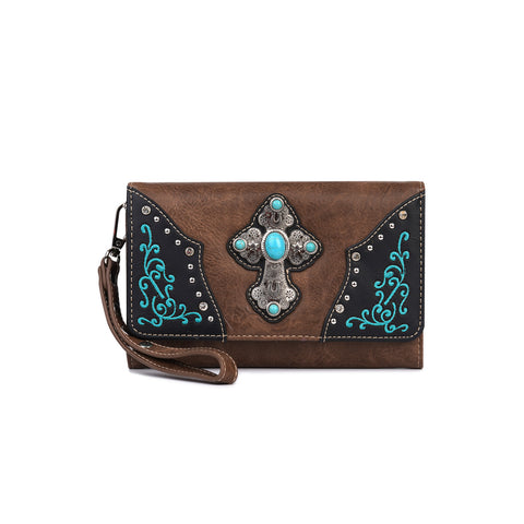 FIO-007 Montana West Spiritual Collection Wallet/Crossbody