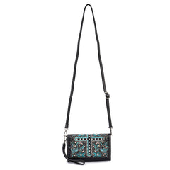 FIO-009 Montana West Cut-out Collection Wallet/Crossbody