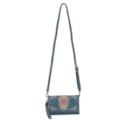 FIO-013 Montana West Sugar Skull Collection Wallet/Crossbody