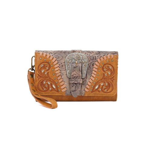 FIO-016 Montana West  Buckle Collection Wallet/Crossbody