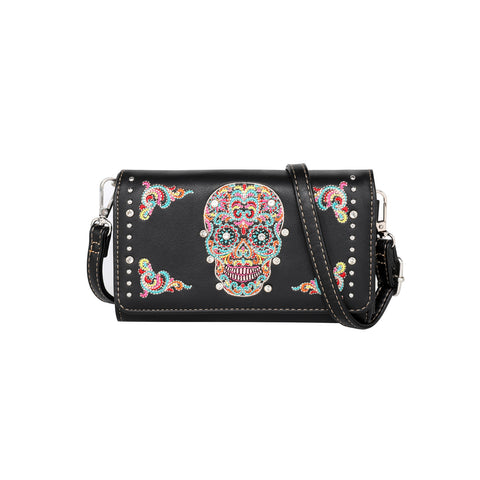 FIO-AB02  American Bling Wallet/Crossbody Pre-Pack Assorted Color (24PCS)