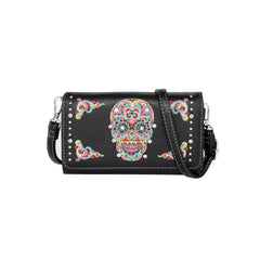 FIO-AB02  American Bling Wallet/Crossbody Pre-Pack Assorted Color (24PCS)