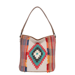 MW1069G-918 Montana West Aztec Tapestry Bohemian Shoulder Concealed Carry Bag