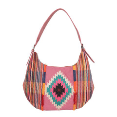 MW1069G-920 Montana West Aztec Tapestry Bohemian Hobo Concealed Carry Bag