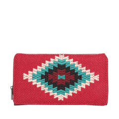 MW1069-W010 Montana West Aztec Collection Wallet