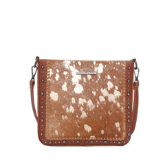 TR135G-9360 Trinity Ranch Hair-On Cowhide Collection Concealed Carry Crossbody Bag