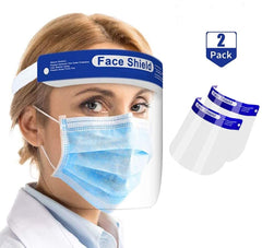 FSD-001 Safety Face Shield Full Protection Cap Wide Visor Anti-Fog Lens