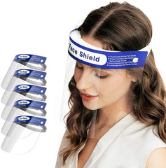 FSD-001 Safety Face Shield Full Protection Cap Wide Visor Anti-Fog Lens