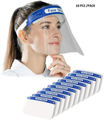 FSD-001 Safety Face Shield Full Protection Cap Wide Visor Anti-Fog Lens